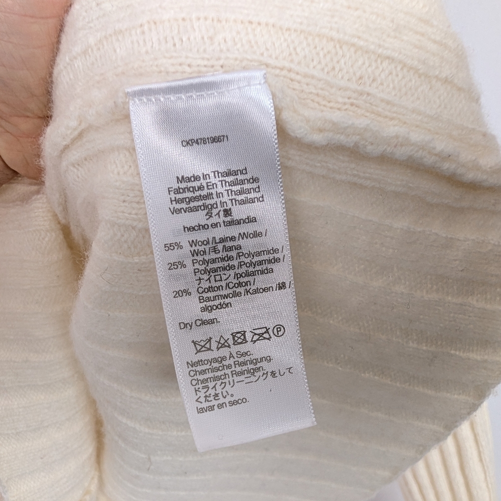 Madewell Ribbed Wool Cardigan Sweater - Picture 5 of 8
